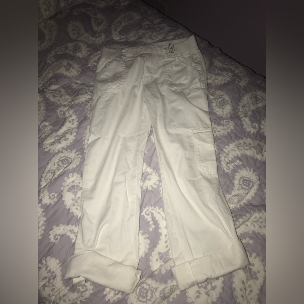 NWT Children’s Place White Girls Pants size 14